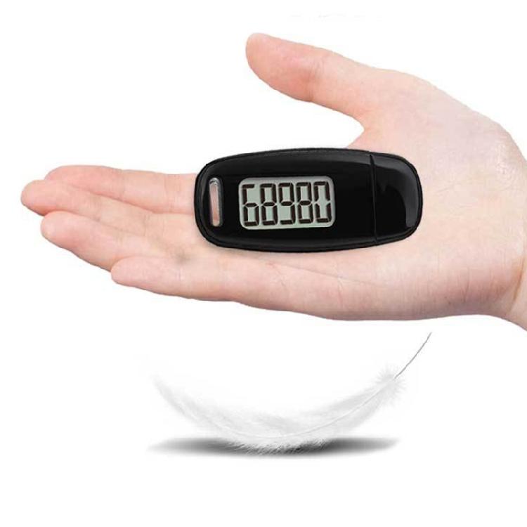 Walking 3D Pedometer Outdoor Small Digital Pedometer Accurate Fitness Trackers USB Rechargeable Accurate Step Counter