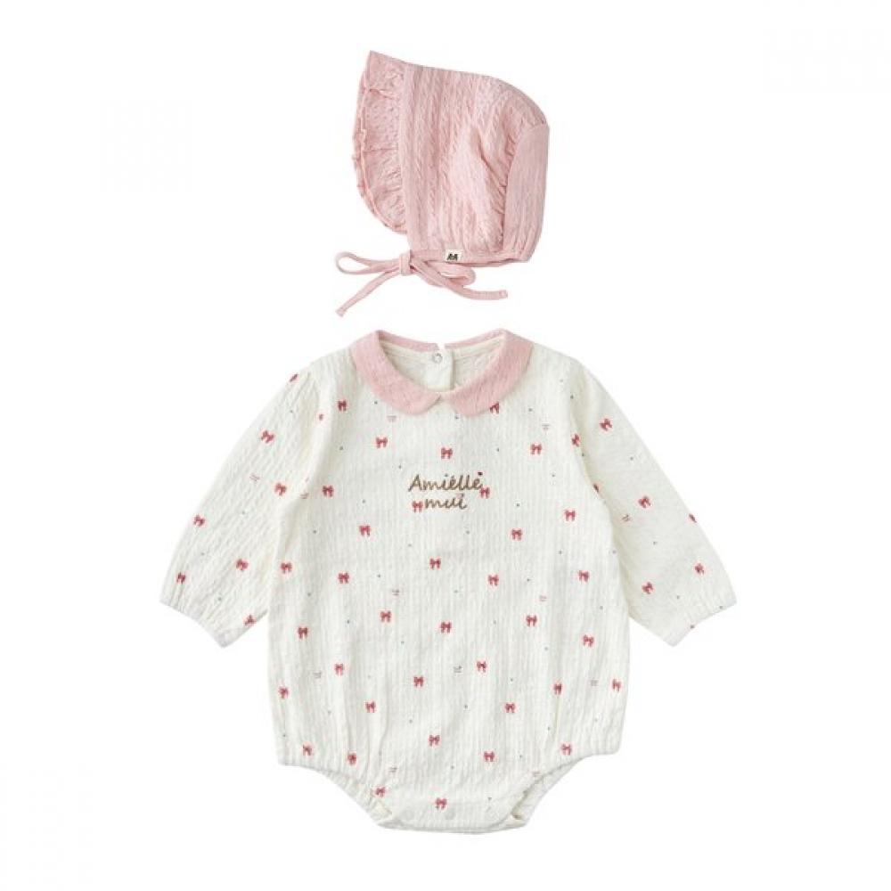 Mink Mui Bow Bodysuit   Scallop Ruffle Set 36170 676 02 36114 812 02 