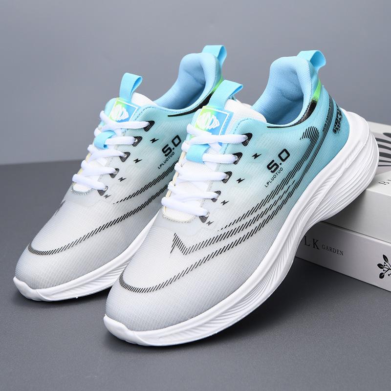 Breathable mesh thin running shoes casual training soft-soled sports shoes soft-soled comfortable sports shoes 40