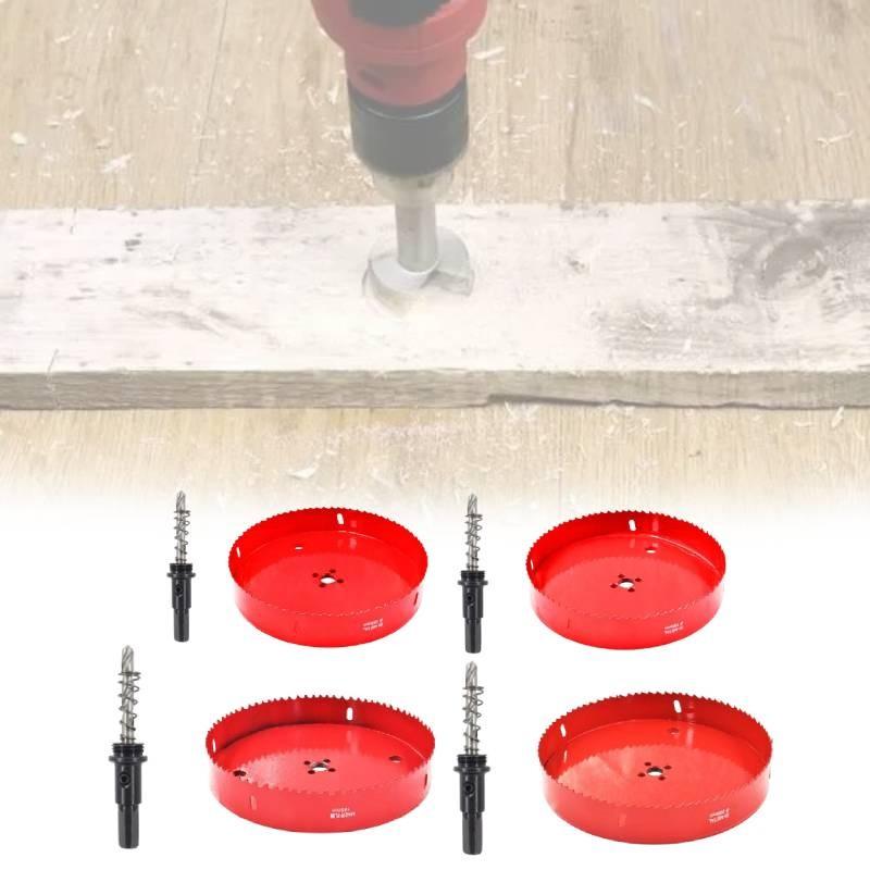 M42 Hss Metal Hole Saw Cutter Drill Bit For Wood Plaster Board Supplies Tools