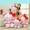 Hello Kitty Plush Toy With Cute Hat For Kids Gift And Decor