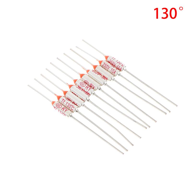 10 Stück Reiskocher Überhitzungssicherung Tf Thermosicherung Ry 10A 15A 250V Temperatur 72C 85C 95 110C 130C 135C 142C 145C 280C 285C 300C