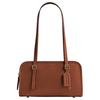 Swing Zip 25 Logo Leather Shoulder Bag Women Shoulder Bag Brown CM565-B4L4A