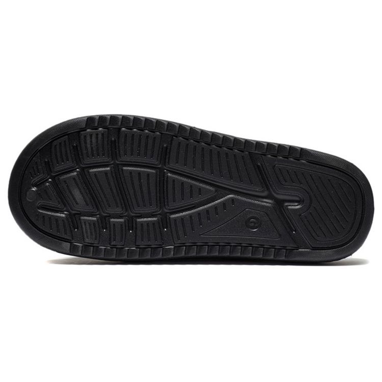 Li-Ning Trendy Sports Silent Anti-Wear Slide Sandals Men Footwear Black AGAS029-3