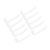 10pcs Hearing Amplifier Tubing Ear Tips Portable Medium Hearing Amplifier Accessories for Resound