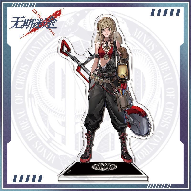 Fans Gift Charm Game Anime Path to Nowhere HD Figures Zoya Hamel Demolia Acrylic Stand Series Desk Decor Collection About 15cm
