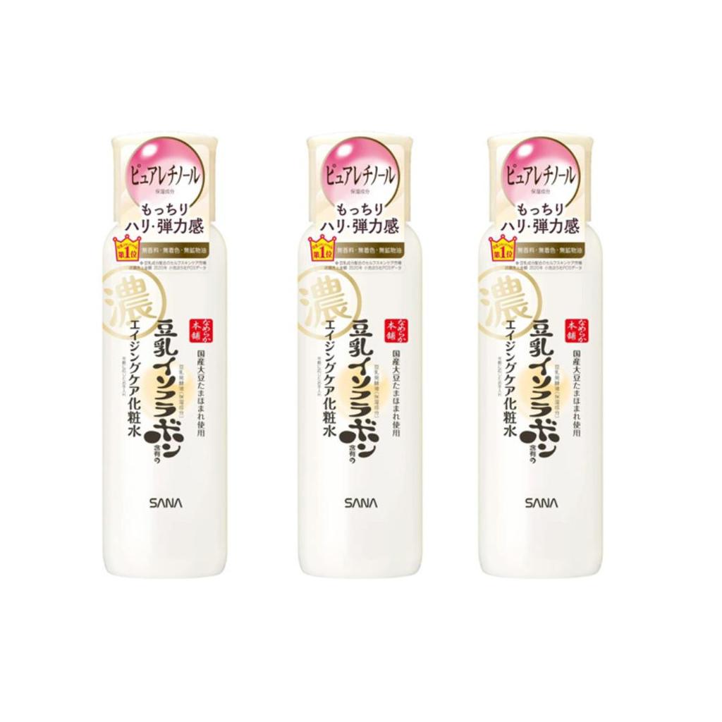 SANA Namerakahonpo Sojamilch Isoflavon Anti-Aging Falten Haut N 200ml, Emulsion N 150ml, Augencreme N 20g, Gelcreme N 100g (12 Optionen)