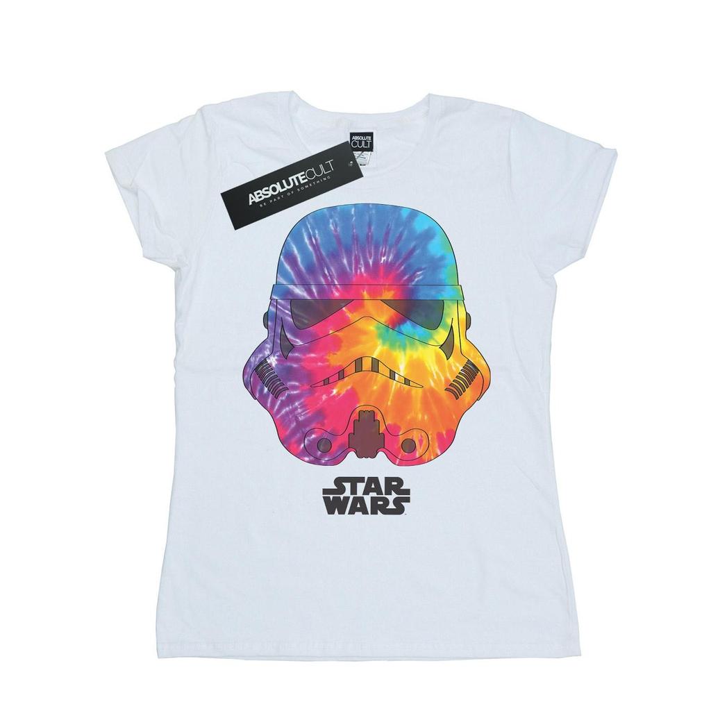 STAR WARS Womens/Ladies Stormtrooper Saturn Helmet Cotton T-Shirt