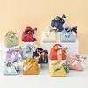 20 Stück Leder Geschenkbeutel Schleife Verpackungsbeutel Hochzeitsgeschenk Verteilungsbeutel Süßigkeiten Verpackungsbox Rosa Mini-Handtasche