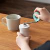 Sururu Portable Tea Mill, Manual Ceramic Mill, for Green Tea, Black Tea, and Roasted Tea, Grinds Whole Tea Leaves to Powder, No Teapot Required,