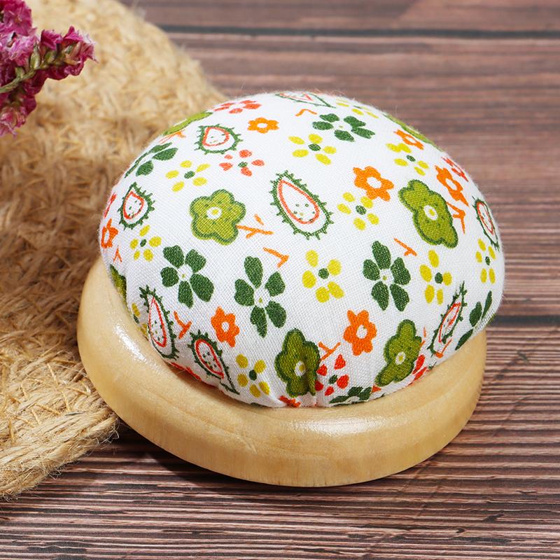 1Pc Ball Shaped Craft Needle Pin Cushion Holder Sewing Household Sewing Supplies