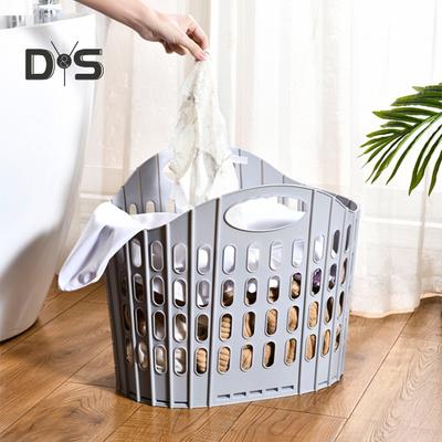Cesta de lavandería con asa ergonómica, gran capacidad, diseño plegable, cesta de almacenamiento multifuncional ventilada.