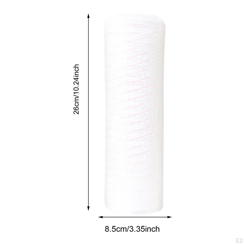 10 Yard Christmas Ribbon Mesh Roll for Crafting And Gift Wrapping