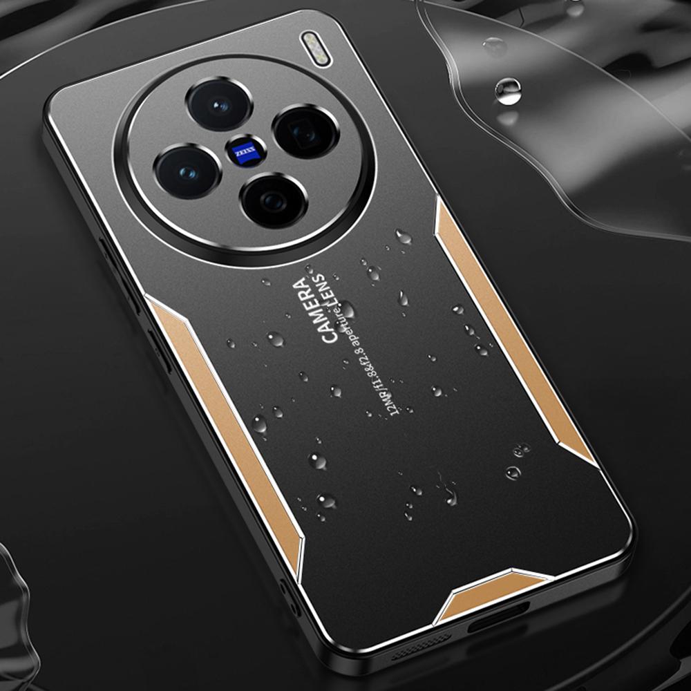 For vivo X200 5G Phone Case Aluminium Alloy TPU PC Back Cover