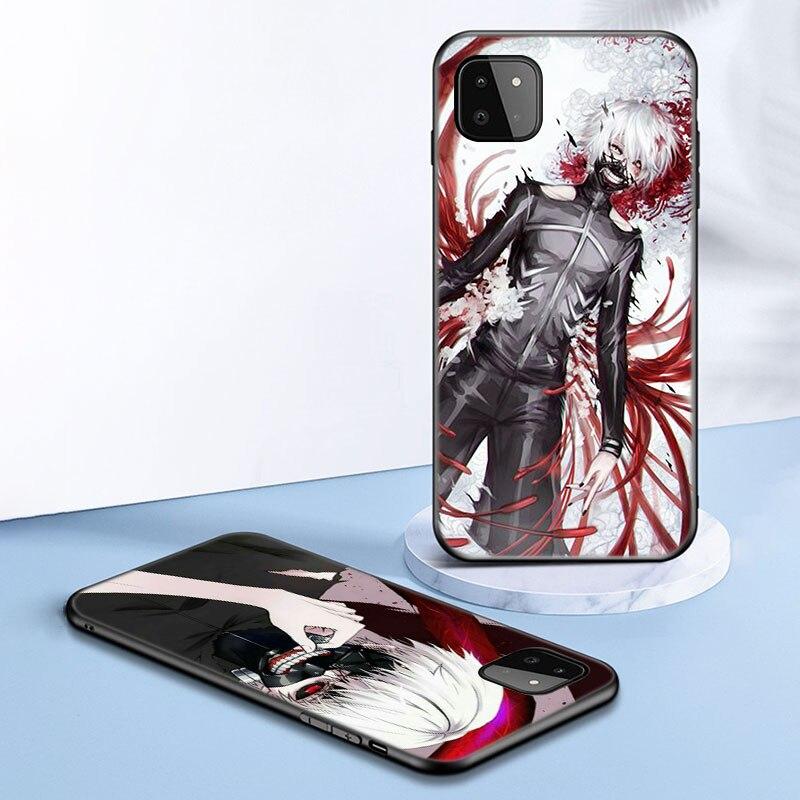 Japanese Anime Tokyo Ghoul Phone Case For Samsung A12 A22 A31 A32 A50 A51 A70 A71 A72 A11 A21S A02S A10S A20S A30S A52 S 5G