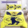 Club América 3pcs Bedding Set Duvet Cover Closure Includes 1 Duvet Cover & 2 Pillowcases for All Seasons Bedroom Home Dorm Decor
