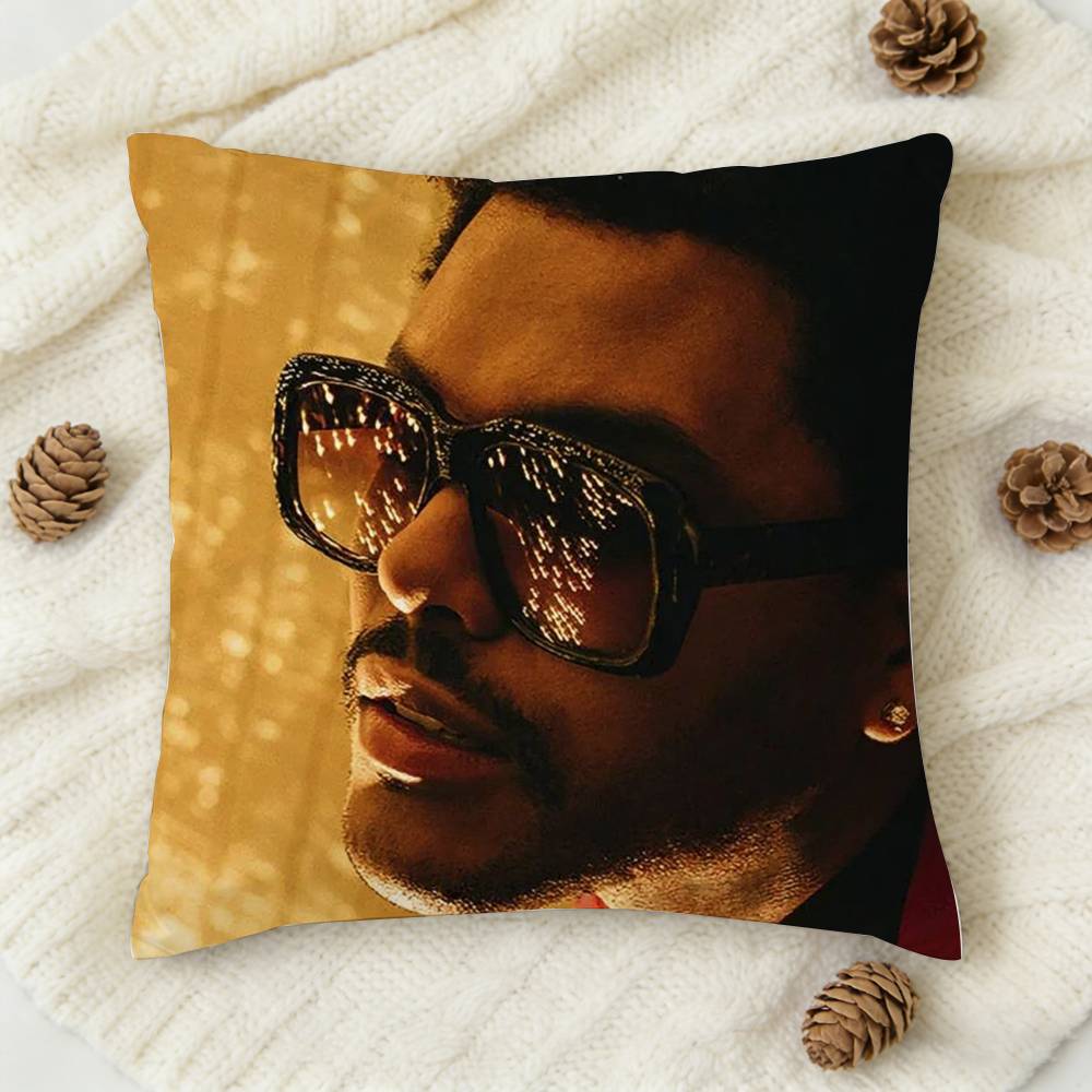 

The WWeeknd XO Doublesided Printed Square Decorative Cushion Cover for Sofa Living Room Home Decor 30x30 cm