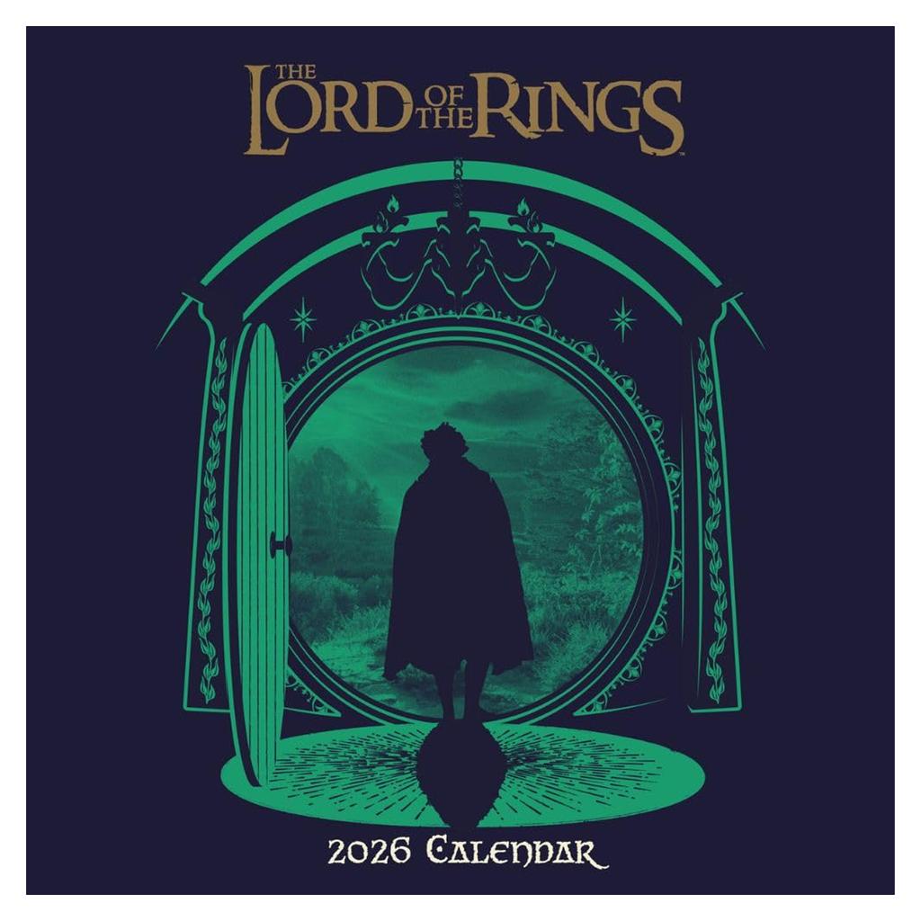 The Lord Of The Rings 2026 Square Wall Calendar