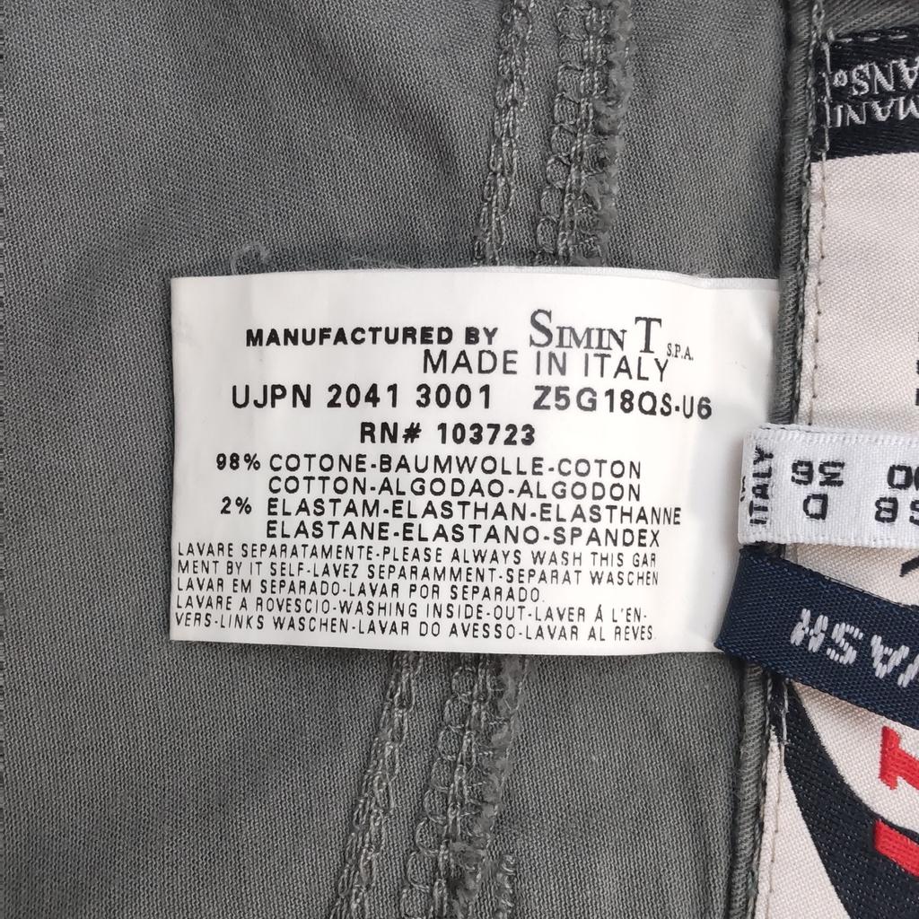 Excellent Condition ARMANI JEANS Mini Skirt 40 M Khaki Italy Made(USED)