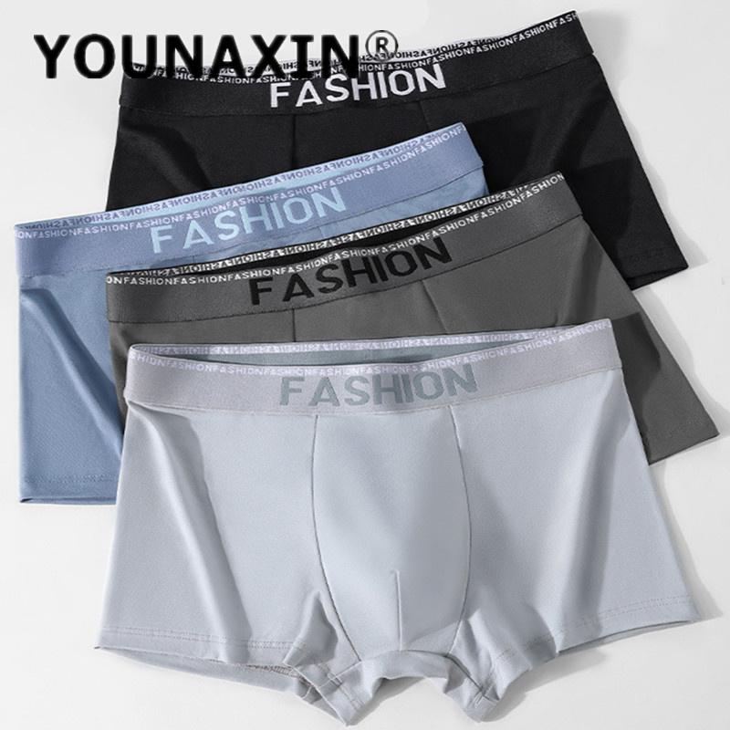 Men's Big Size Underwear Cotton Boxer Briefs Breathable Large Shorts Boy Sports Sexy Loose Unides L XL 2XL 3XL 4XL 5XL