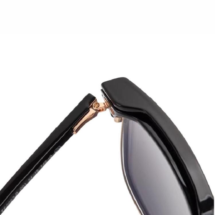 TF Personality Design Square Sunglasses Unisex sunglasses Black Gold TF5683-B_001_54