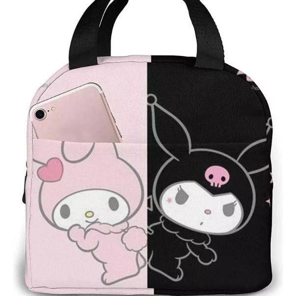 Cartoon Thermal Insulation Lunch Bag Portable Portable Lunch Bag Lunch Box Bag Student Office Worker With Meal Storage Bag