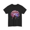 Horns Up Fear Down Bull T-Shirt | Neon Bull Illustration, Motivational T-Shirt