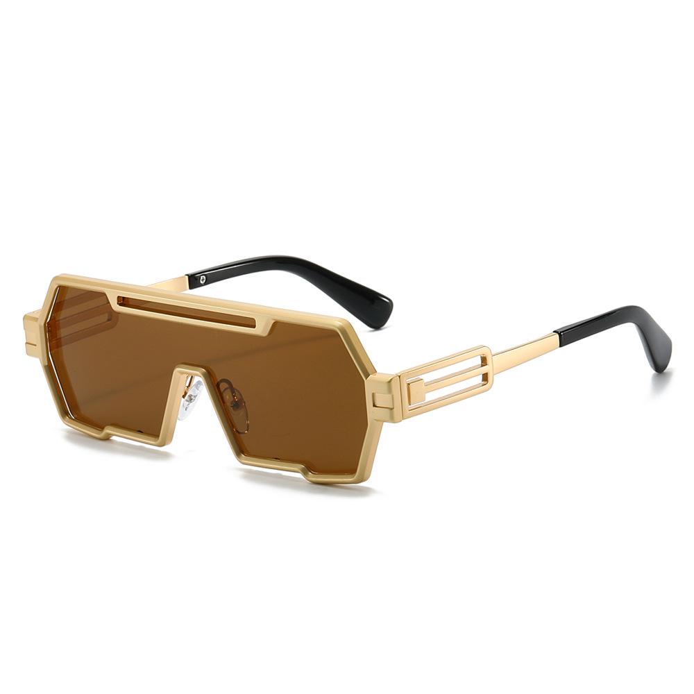 Retro Steampunk Irregular Sunglasses: Unisex 2024 Fashion Trend