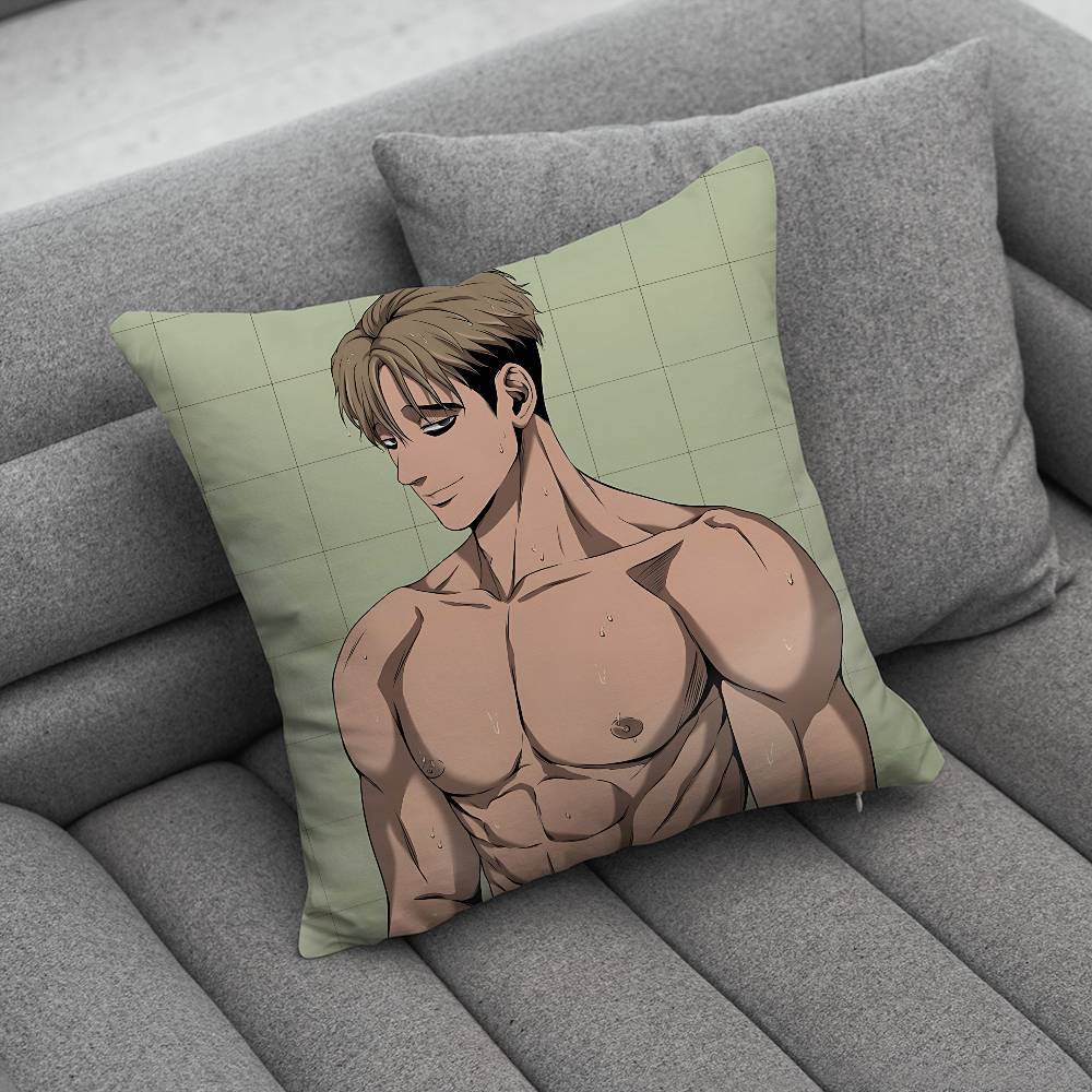 Killing Stalking  Pillow Case Pillowcase Home Sofa Cushions Car Cushions Pillowcover Office Pillowshell Pillow