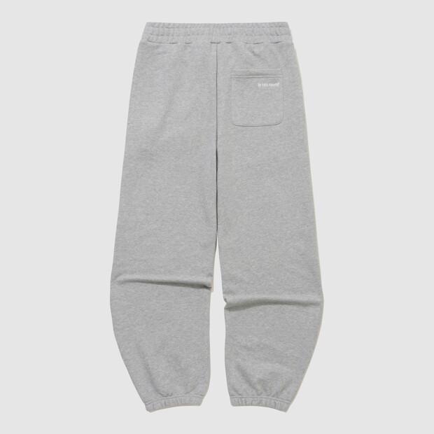 LECOQ Unisex Loose Fit Jogger Pants Gray Qr123Lfp21