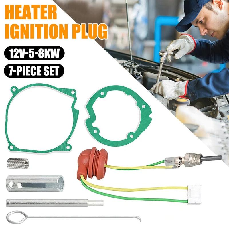 Car Air Diesel Gasket Ceramic Glow Plug Kit For 12V 2KW 5KW 8KW Chinese Diesel Heater Parking Heating Kits
