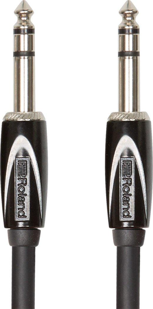 

Roland Black Series Cable TRS Phone to TRS Clear Sound RCC-15-TRTR / 4.5m Phone, чёрный