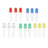 100PCS 5 Color Light Emitting Diodes ABS LED Assortment Kit Easy LED Diode Lights  Arduino