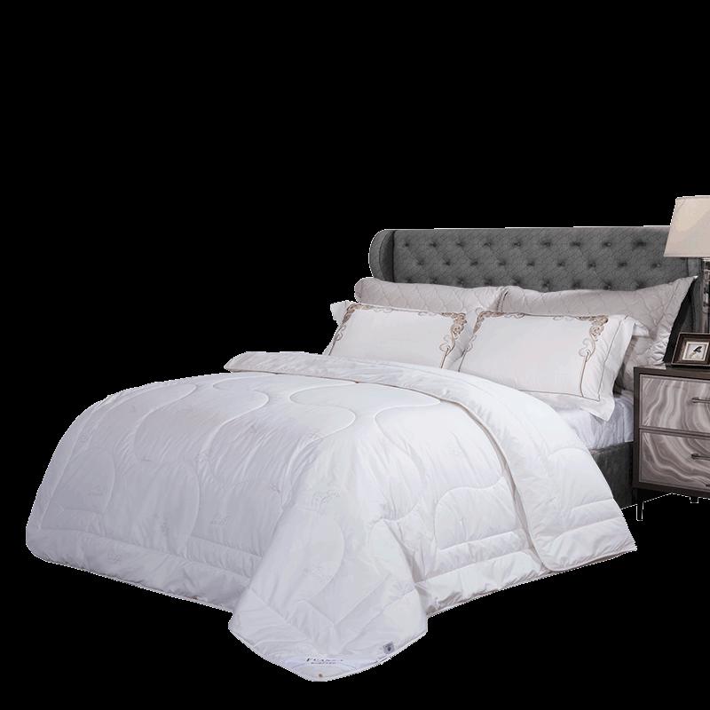 

FUANNA Anti-Down Printed Soft Wool Quilt