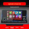 Tempered Glass Screen Protector for 25 Honda Civic Models' Center Console Navigation