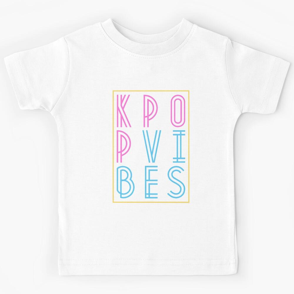 K-Pop VIbes Only - Kawaii Korean Music Merchandise Shirt Kids T-Shirt 110