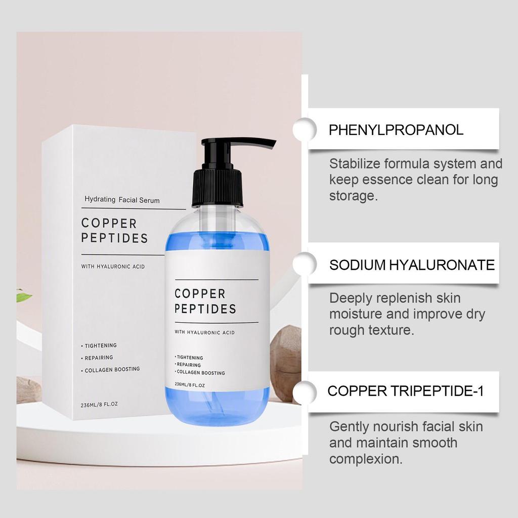 Hydrating Facial Serum: Deeply Penetrates for a Refreshing, Lightweight, Non-Clogging Feel.