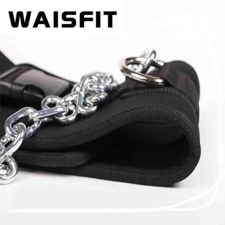 Weighted Fitness Belt for Pull-Ups & Squats with Thick Chain