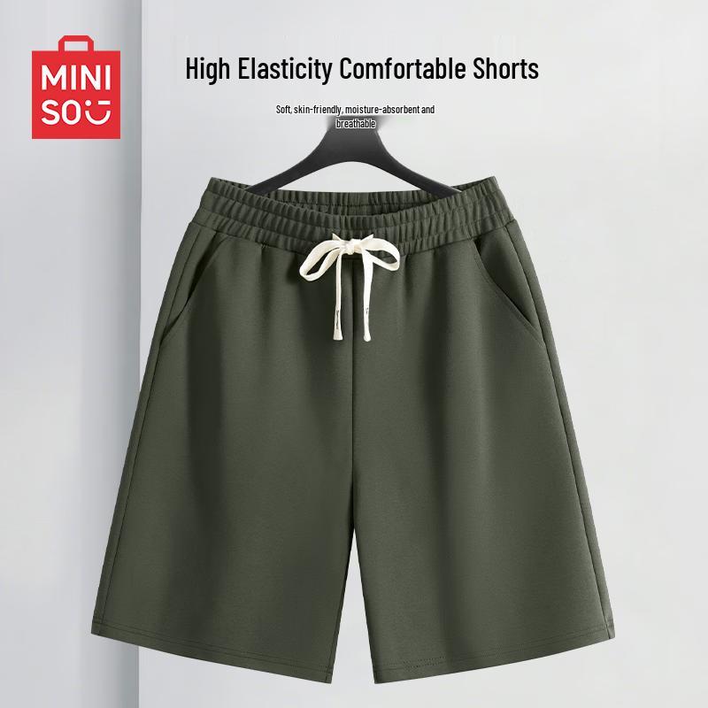 

MINISO Men s Summer Quick-Dry Casual Shorts 3XL