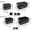 Collapsible Car Storage Box Lid Trunk Storage Bag Reusable Car Cargo Container  Car Accessories