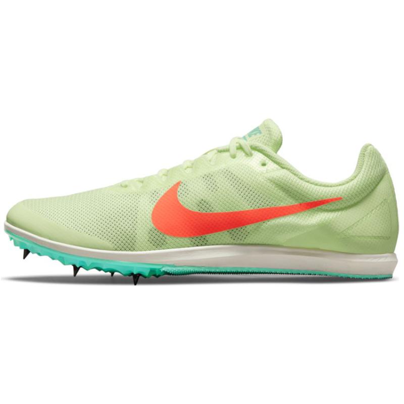 Nike Air Zoom Rival D 10 Spikes 'Barely Volt Hyper Orange' Sneakers Casual 907566-700