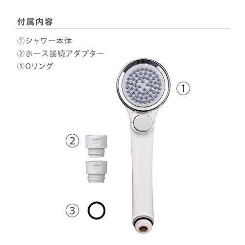 Takagi Air Beat Shower Pita JSB025BW White