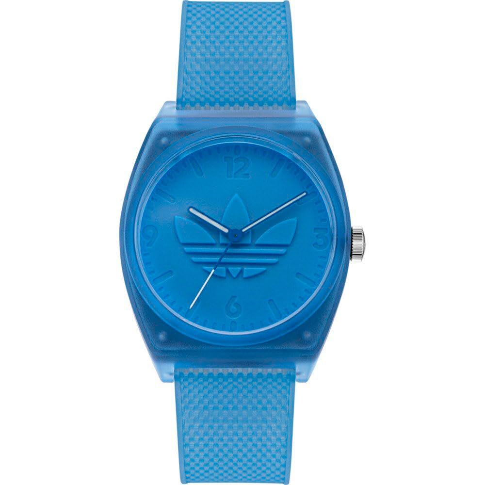 adidas Street Watch Quartz Unisex AOST22031 Light Blue Dial 5 ATM Water Resistance Plastic