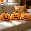 Decorative Halloween Party Ornaments Plush Toy, Ghost Skeleton Bat Witch Pumpkin Doll, Soft Cute Toys Stuffed Animal for Kids, Spooky Decor