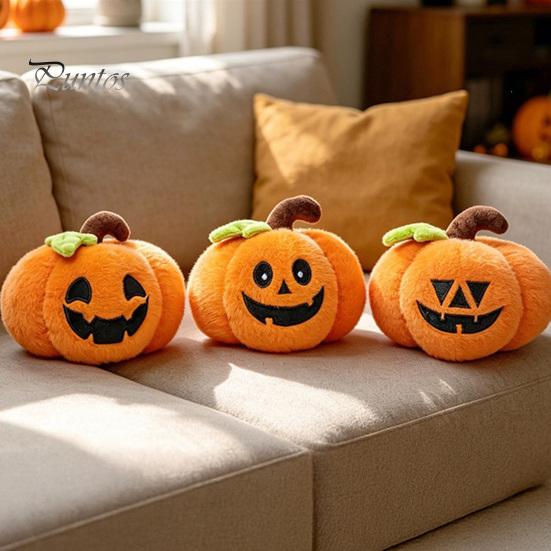 Decorative Halloween Party Ornaments Plush Toy, Ghost Skeleton Bat Witch Pumpkin Doll, Soft Cute Toys Stuffed Animal for Kids, Spooky Decor