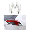 3d Sticker For Toyota Rav4      Car Styling Trim Back Tail Light Rear Frame Lamp Part Hoods Eyebrow
