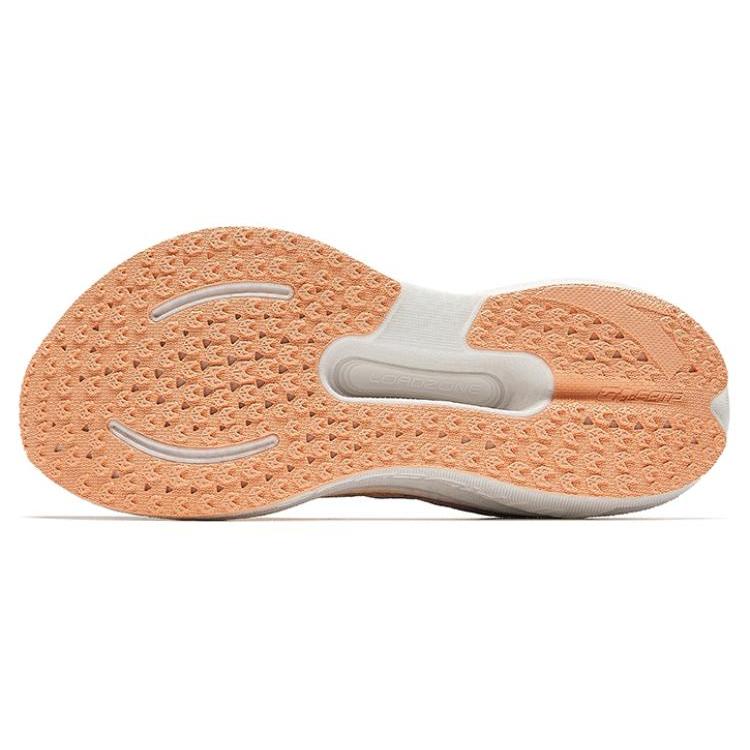 New Anta Cushioning, Slip Resistant, And Abrasion Resistant Low Top Casual Running Shoes Women's White Purple 122435562-5