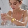 Damen-Quarzuhr SKMEI Quadratisch Gold Edelstahl 2670