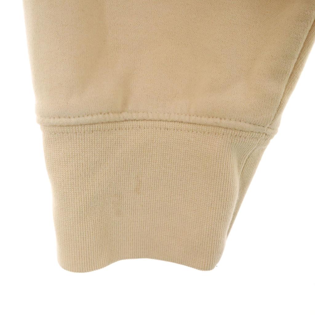 BURTON Long sleeve trainer M cream Brushed back sweatshirt Men's Used