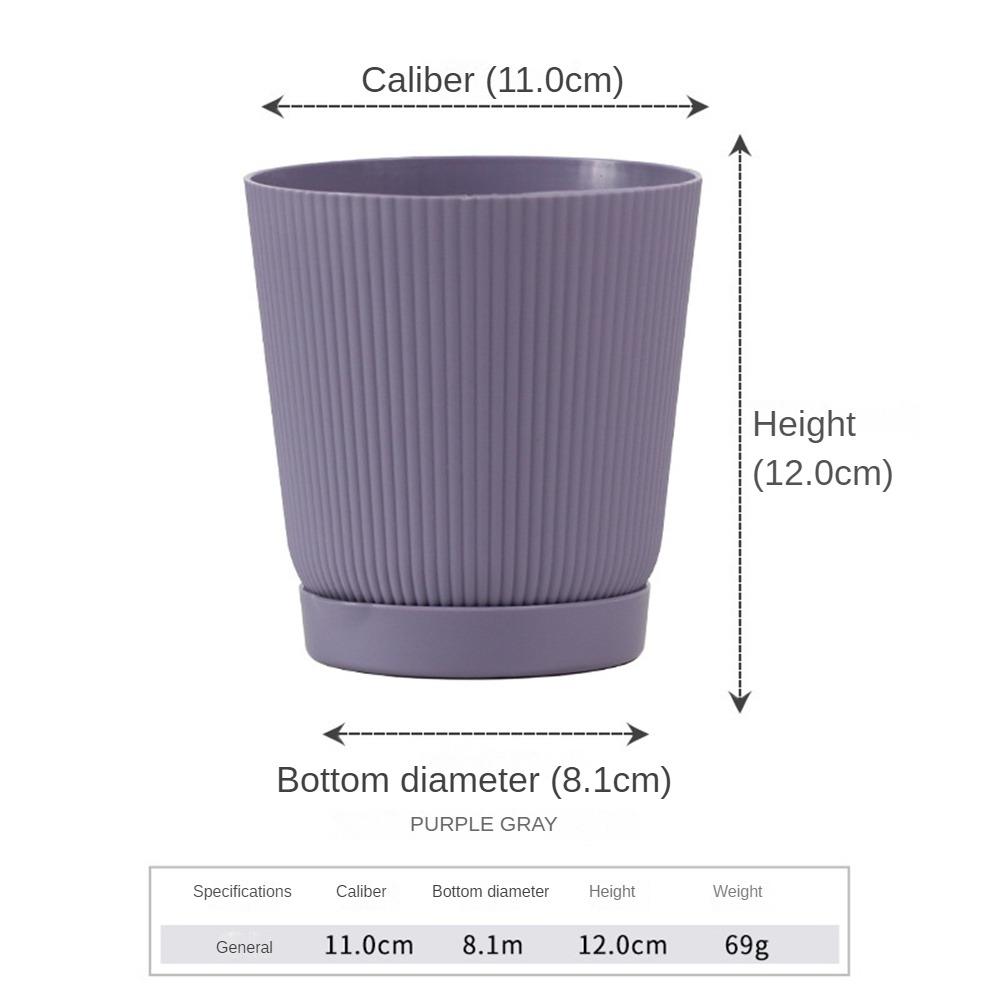 Multicolor Flowerpot Preservative Khaki Detachable Bottom Flower Pot Home Supplies Breathable Flower Pot Lightweight Material
